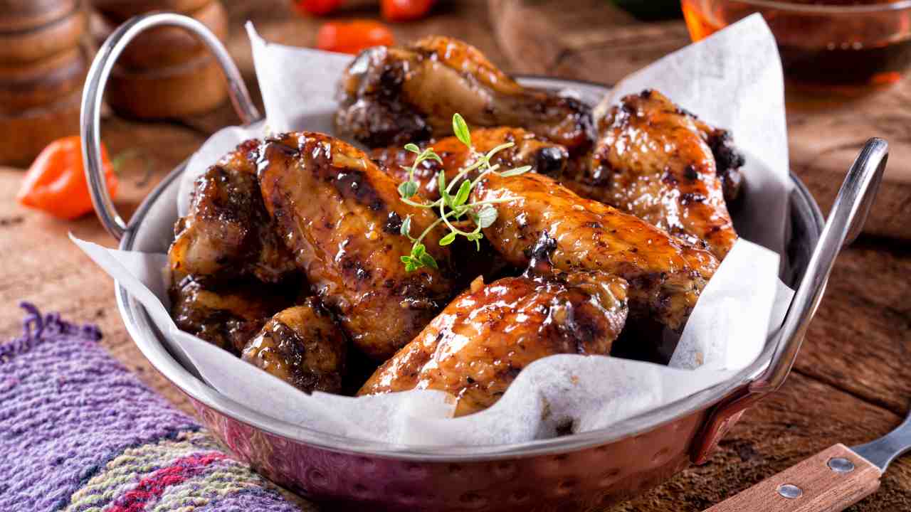 alette pollo glassate soia