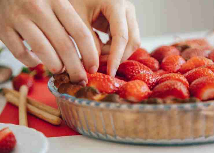 crostata fragole