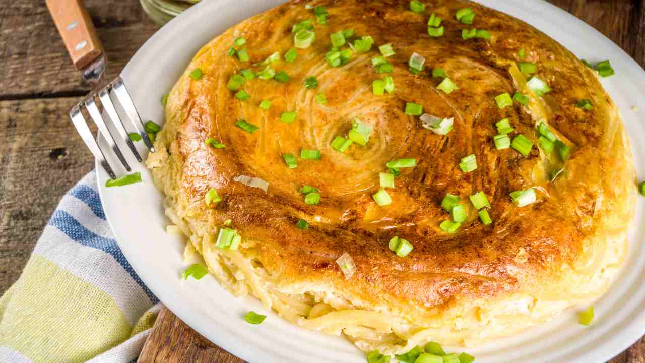 frittata di spaghetti