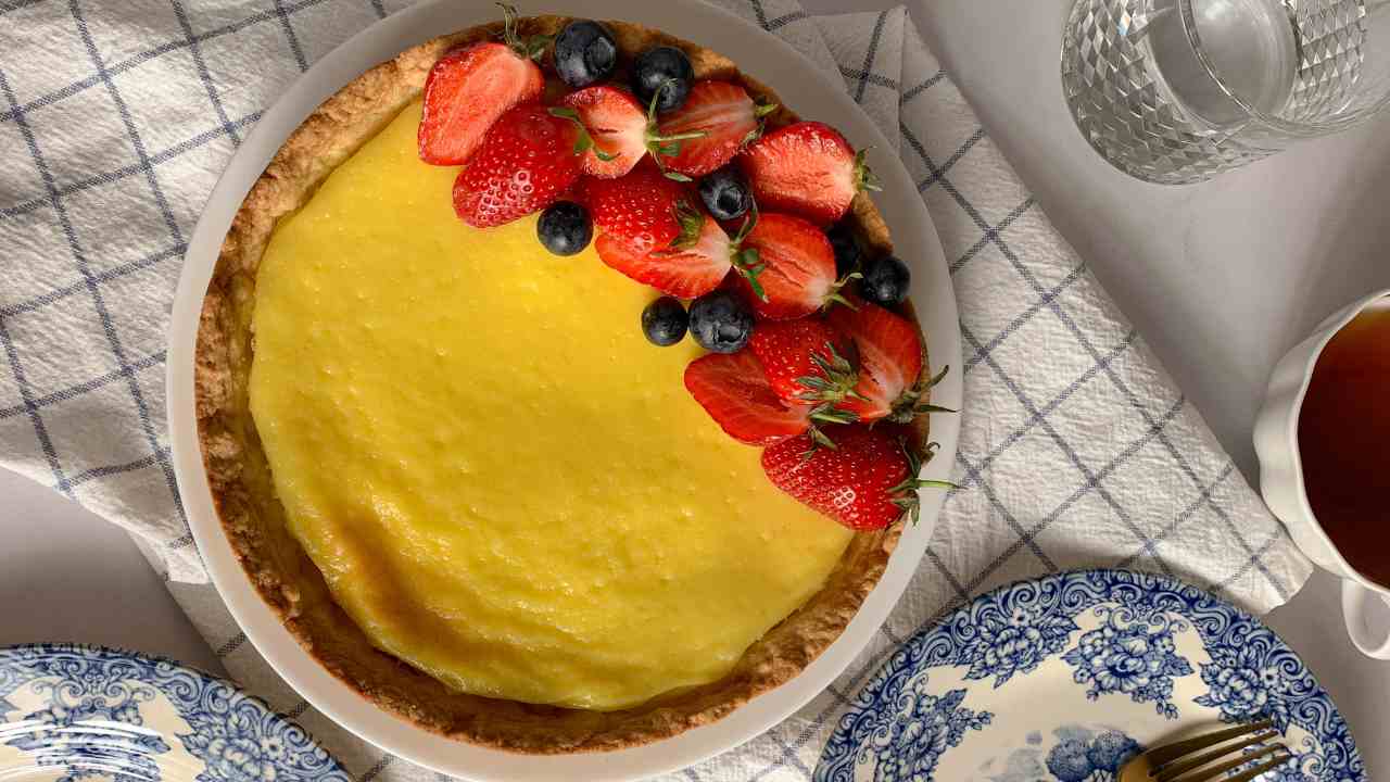 lemon tart festa della mamma