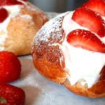 maritozzi alla panna e fragole