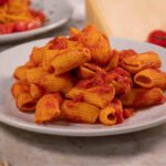 mezze maniche con il tonno