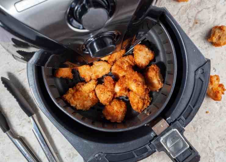 nuggets friggitrice aria