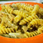 pasta carciofi e zucchine