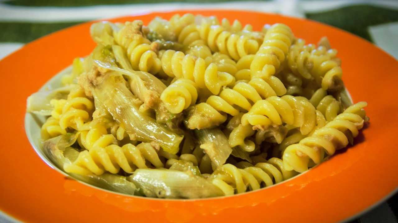 pasta carciofi e zucchine