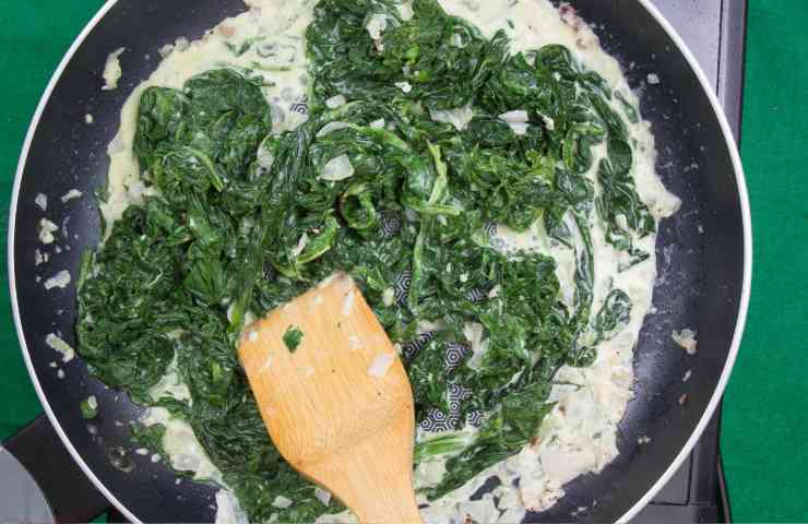 spinaci e formaggio