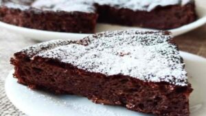 torta proteica al cacao